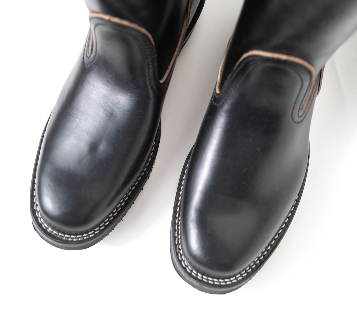 The Shop X Wesco Boots Short Morrison Black CXL