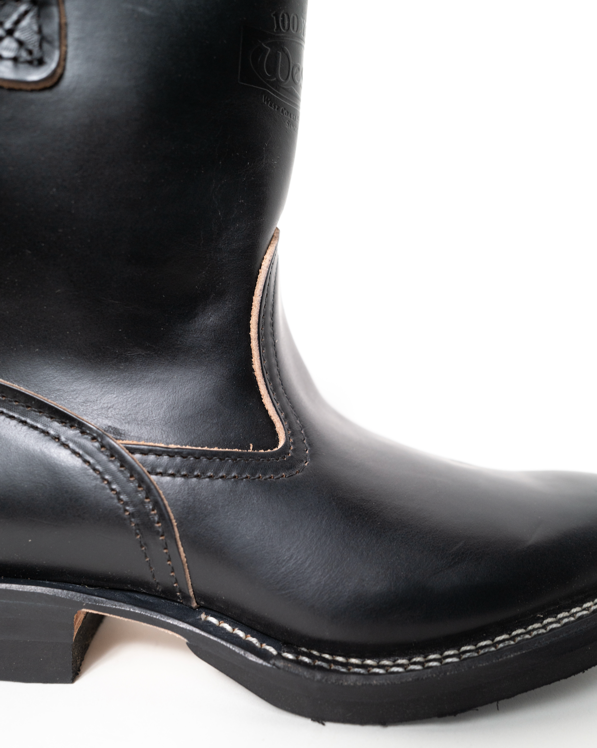 The Shop X Wesco Boots Short Morrison Black CXL
