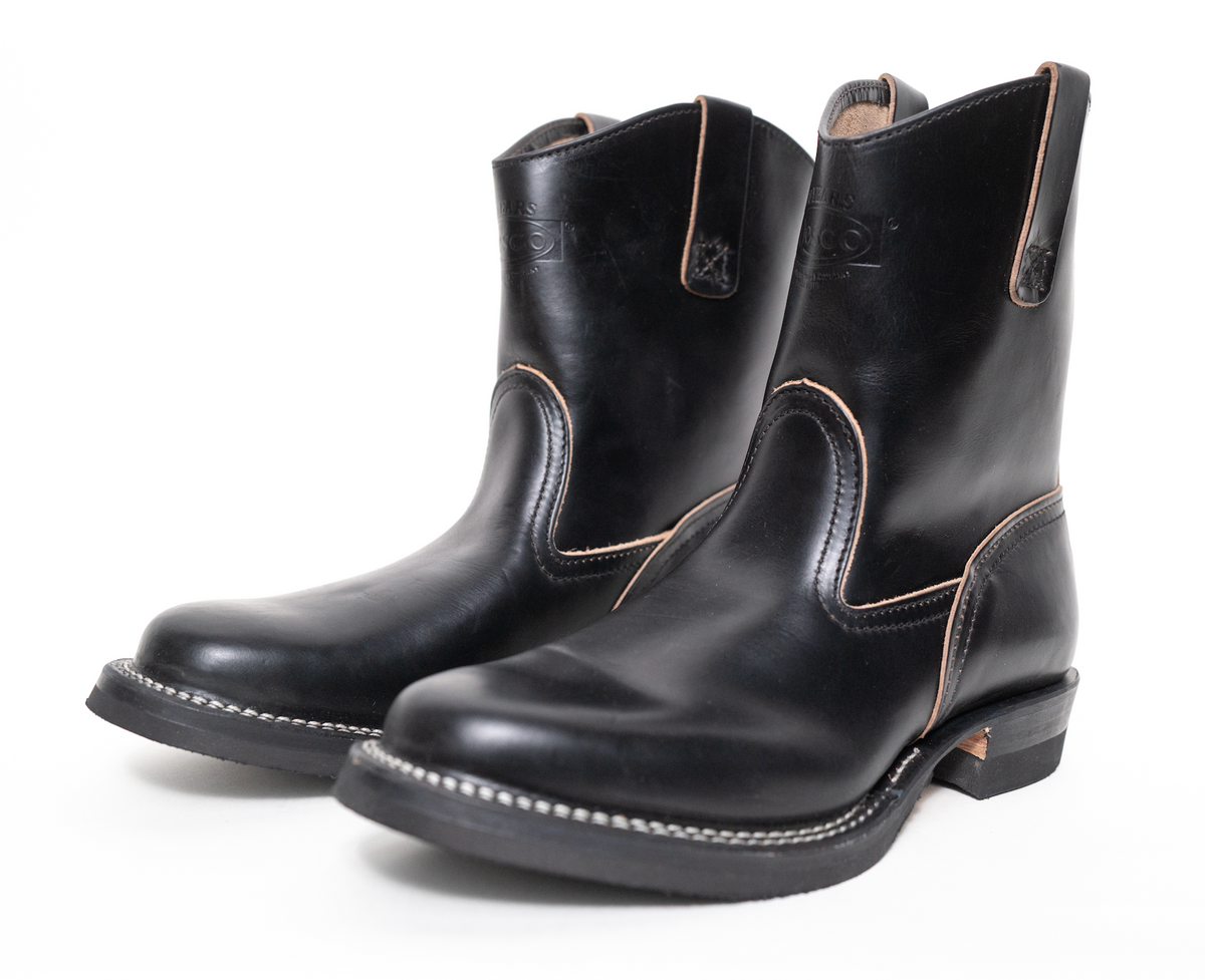 The Shop X Wesco Boots Short Morrison Black CXL