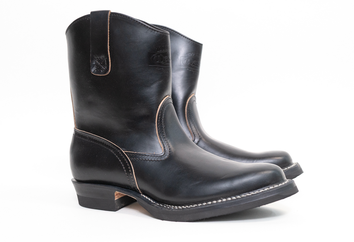 The Shop X Wesco Boots Short Morrison Black CXL