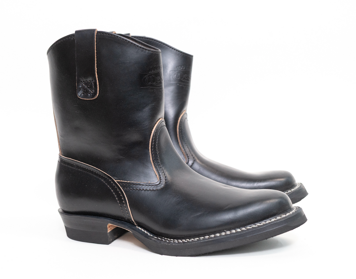 The Shop X Wesco Boots Short Morrison Black CXL