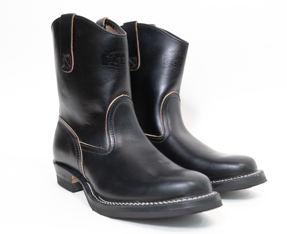 The Shop X Wesco Boots Short Morrison Black CXL