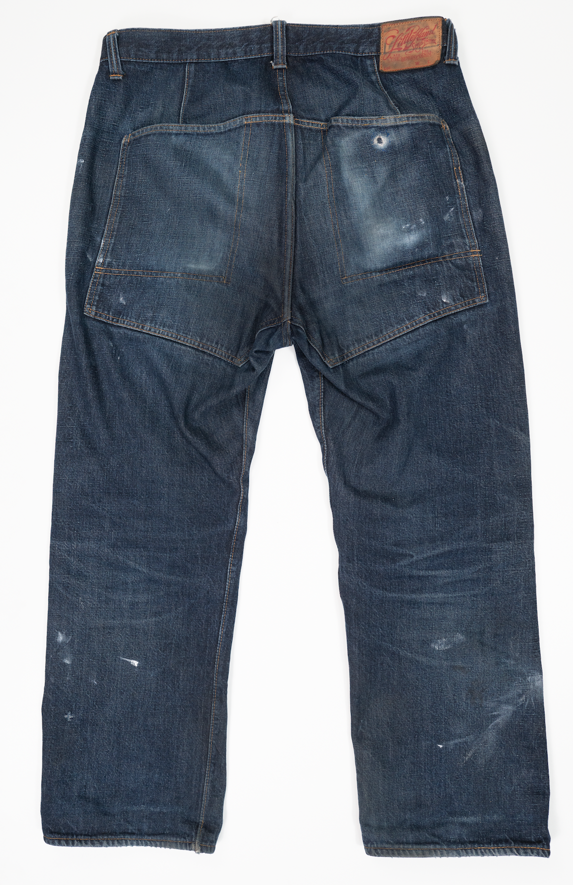 The Shop X Little Hand & Co. TSX1 Japanese selvedge denim jeans UNSANFORIZED