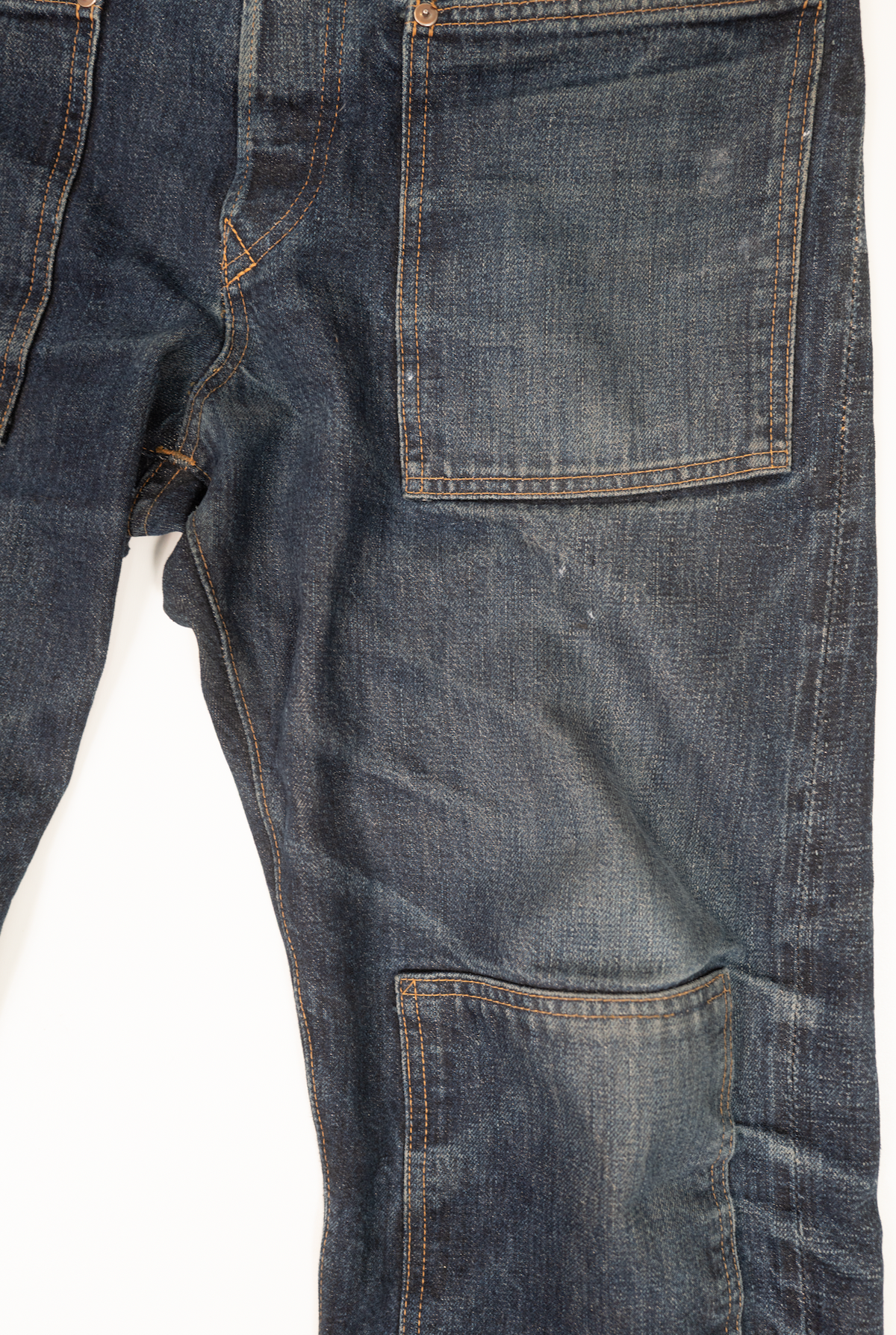 The Shop X Little Hand & Co. TSX1 Japanese selvedge denim jeans UNSANFORIZED
