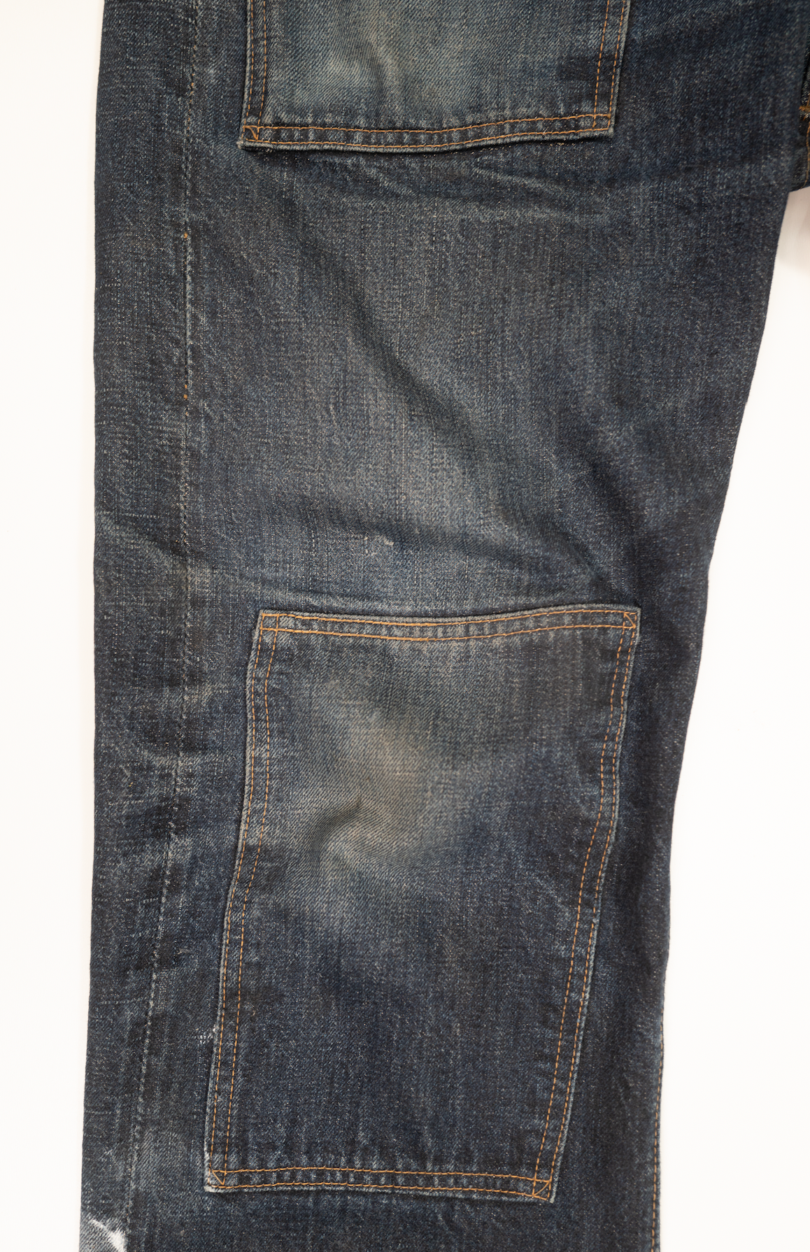 The Shop X Little Hand & Co. TSX1 Japanese selvedge denim jeans UNSANFORIZED