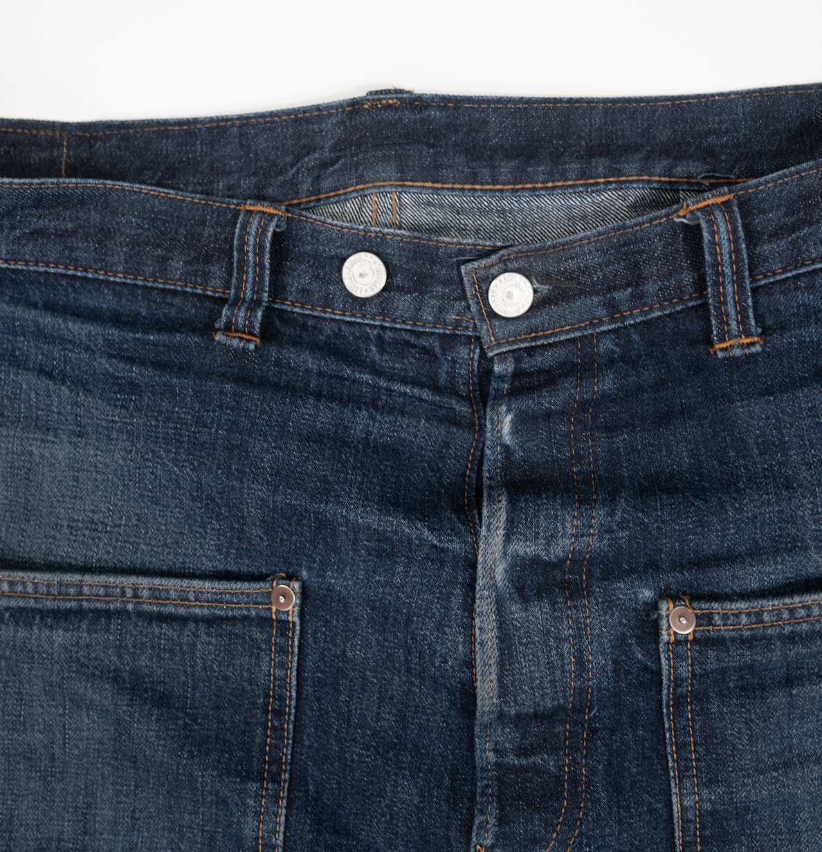 The Shop X Little Hand & Co. TSX1 Japanese selvedge denim jeans UNSANFORIZED