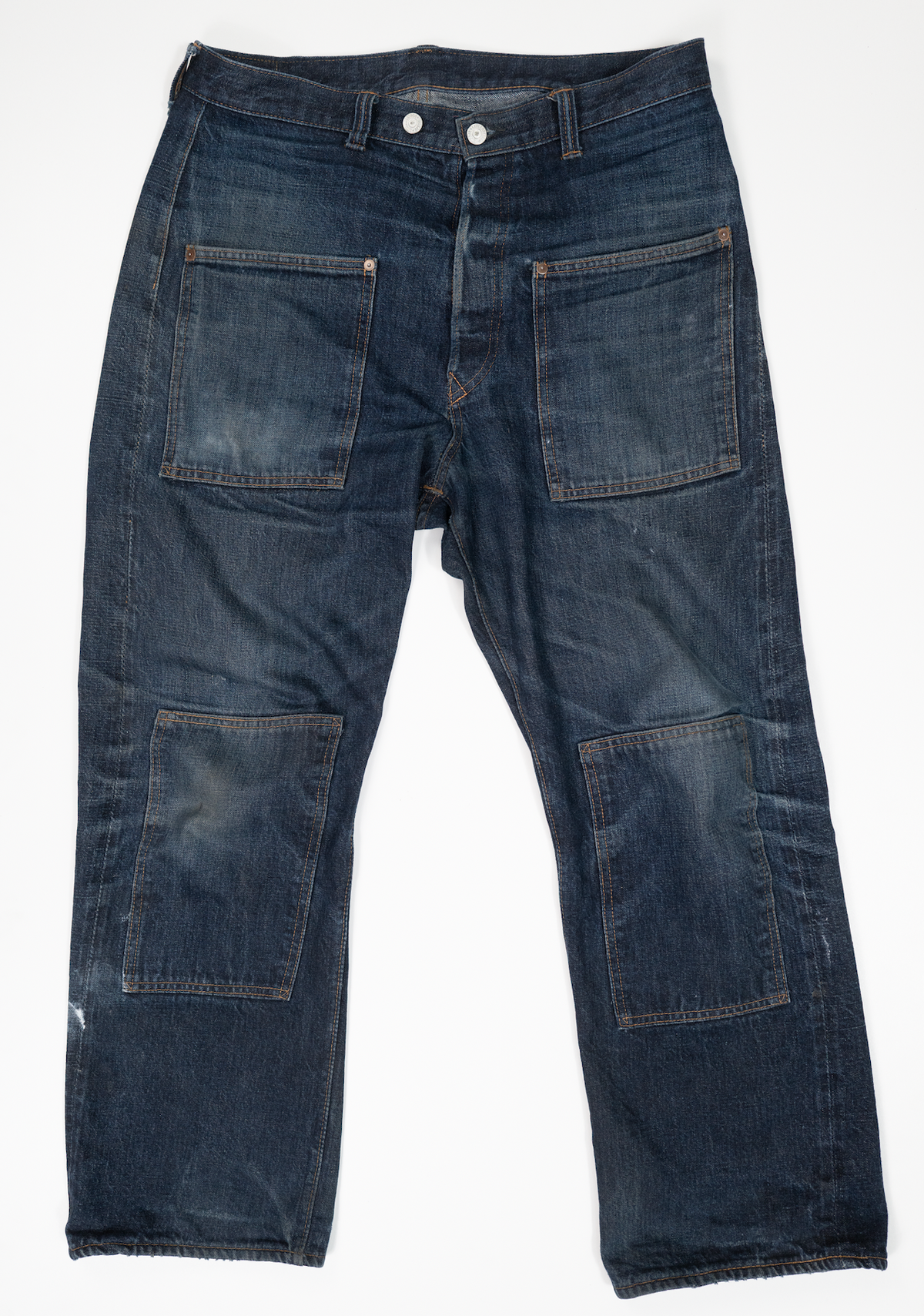 The Shop X Little Hand & Co. TSX1 Japanese selvedge denim jeans UNSANFORIZED