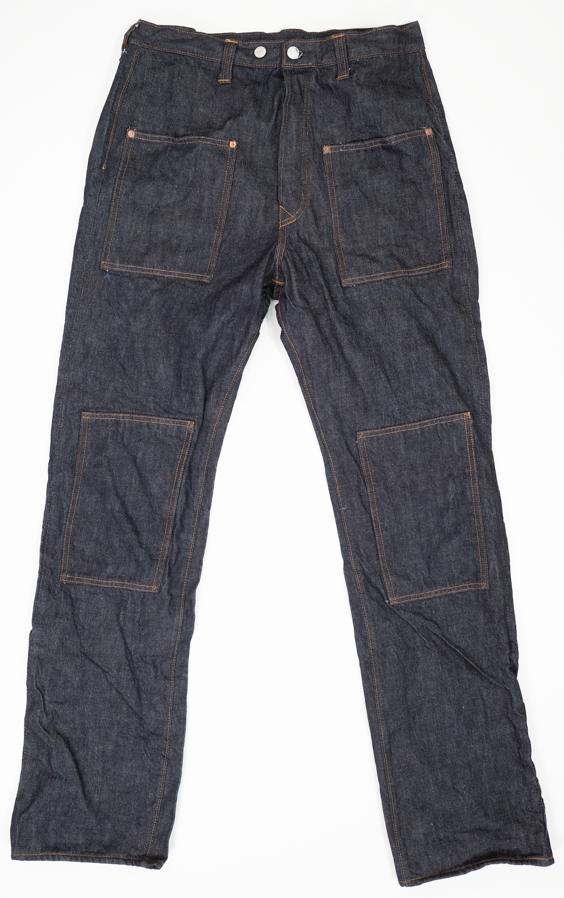The Shop X Little Hand & Co. TSX1 Japanese selvedge denim jeans UNSANFORIZED