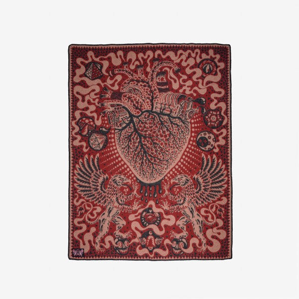 Iron Heart x Indigofera Friendship Blanket IHxIF-01