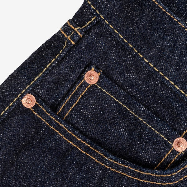 Iron Heart IH-888S 18oz Vintage Selvedge Denim Medium/High Rise Tapered Cut Jeans