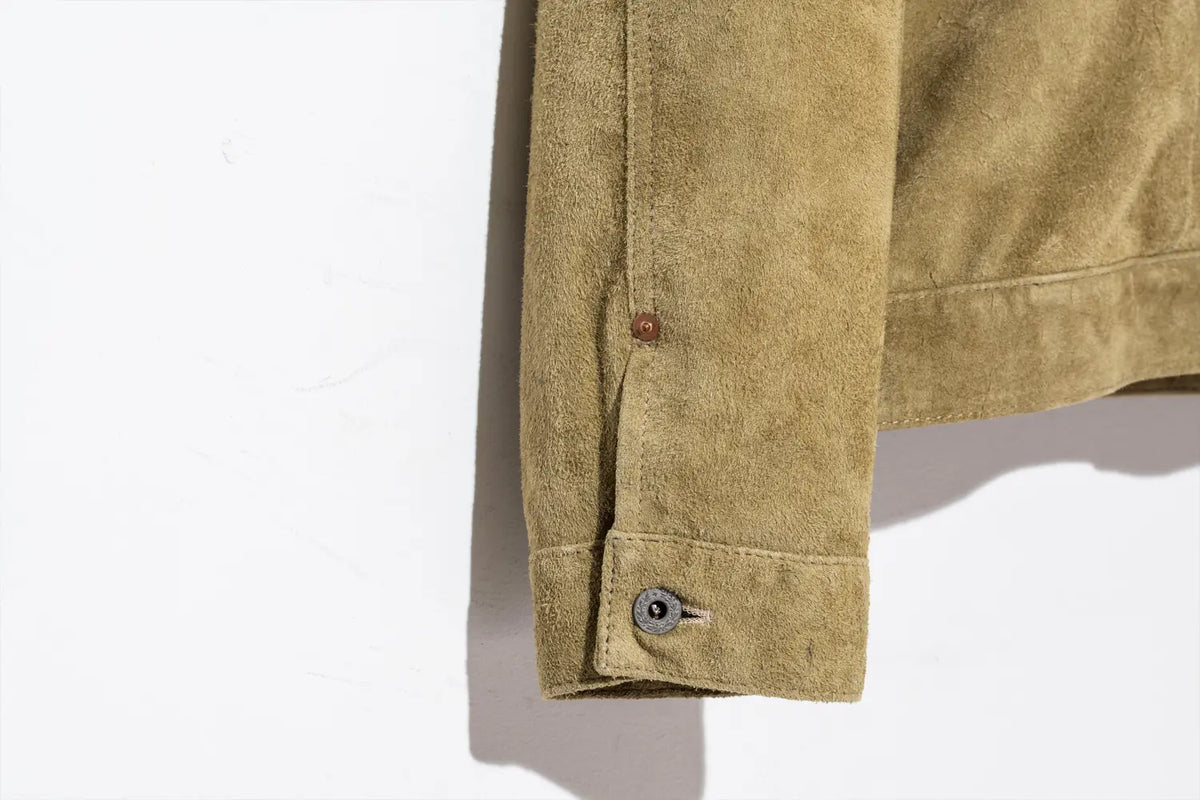 Y&#39;2 Leather HSB 140-T Khaki Horse Roughout Type 1 Jacket