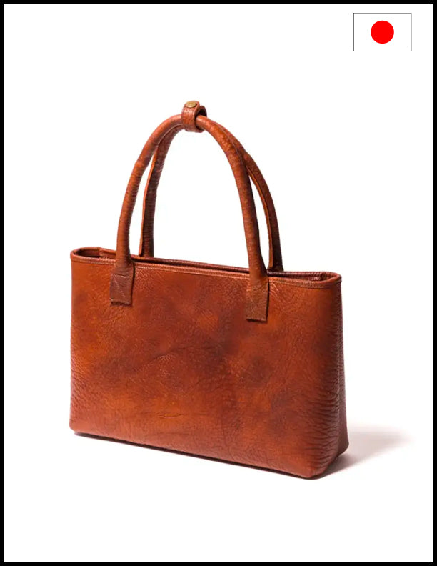 Y'2 Leather Bull Hide Tote