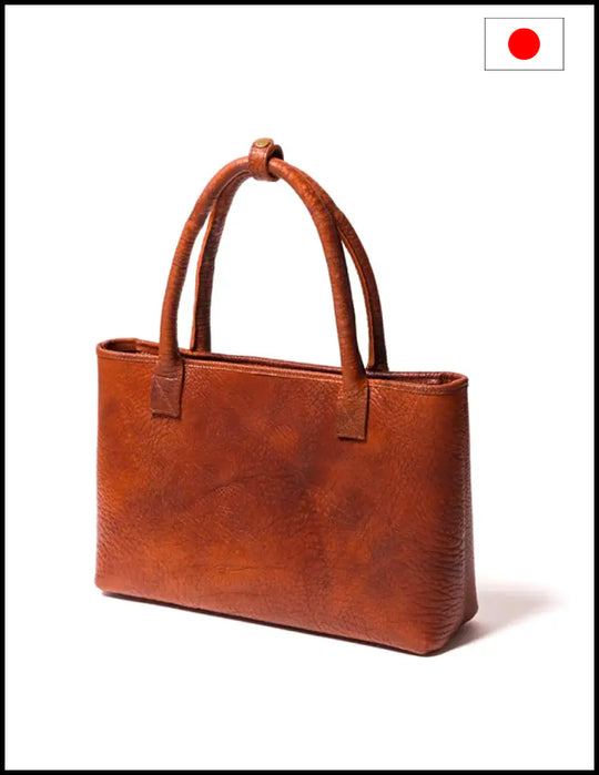 Y'2 Leather Bull Hide Tote