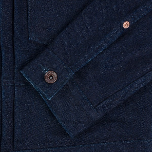 Iron Heart IH-140-IG 19oz Selvedge Denim Type I Jacket - Indigo/Grey