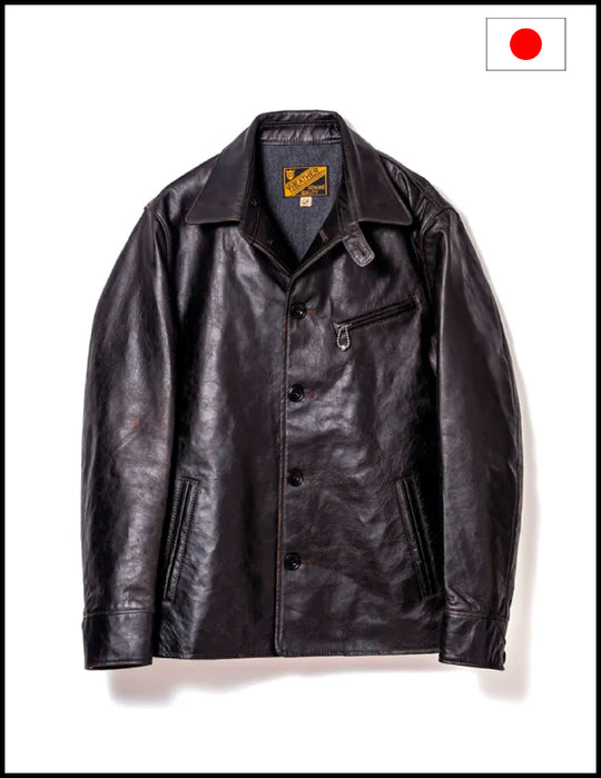 Y'2 Leather FC-77 Faded Horse Car Coat