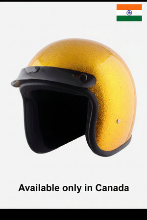 all gold motorcycle helmet ICON Domain - Cornelius - tinted visor included Pinlock 120 insert included Aero visor seal Gloss carbon Voss 989 MotoV Gold Rei