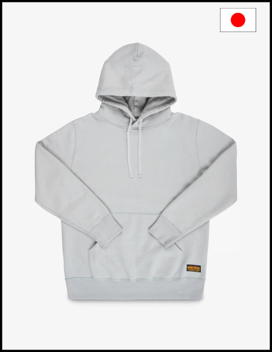 Iron Heart IHSW-49-GRY 14oz Ultra Heavyweight Loopwheel Cotton Hoodie - Grey