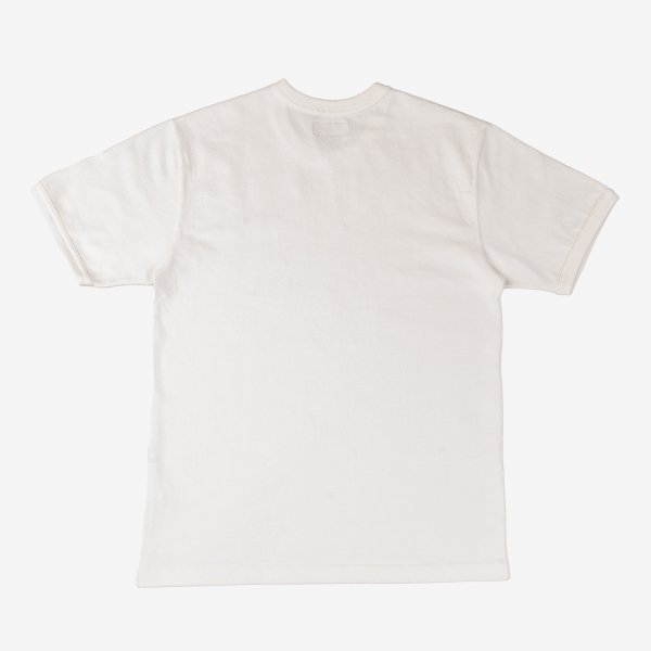 IHT-1600 11oz Cotton Knit Crew Neck T-Shirt - White