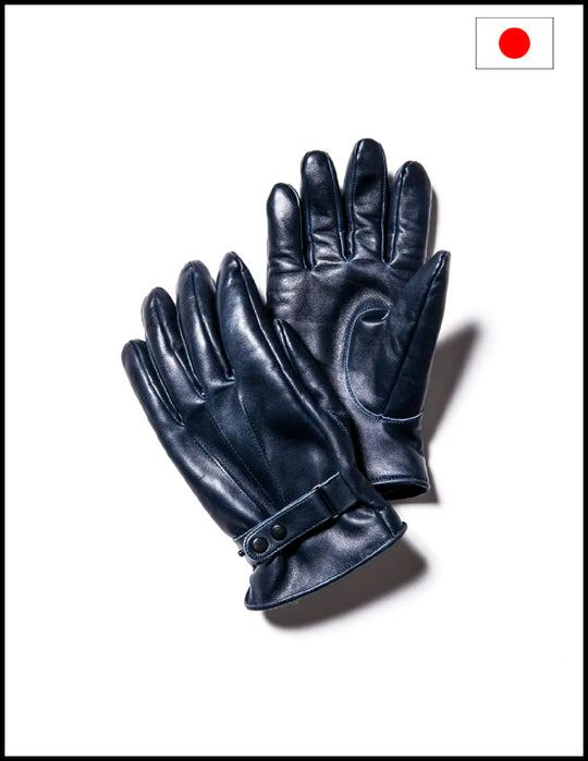 Y2 Leather YG-03 Indigo Horse hide LONG GLOVES