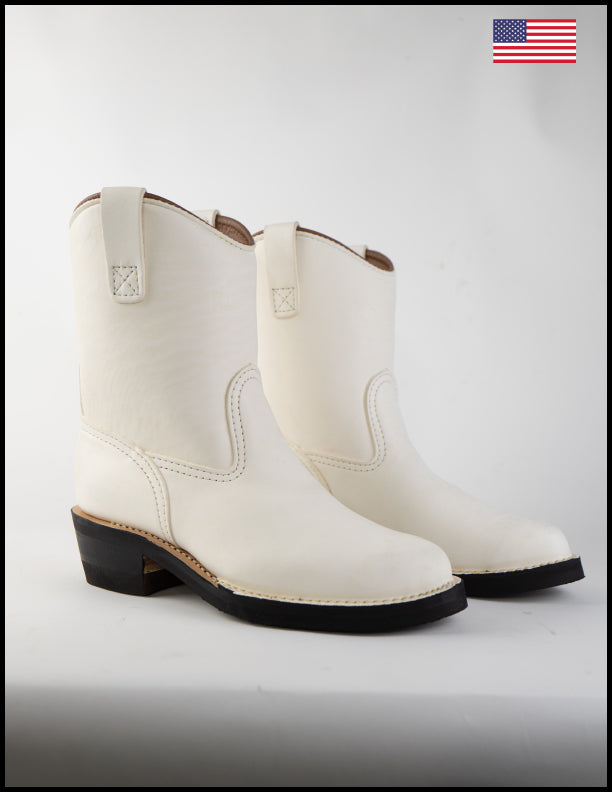 The Shop X Wesco Boots Sexxxy Morrison White Maryam Horsehide