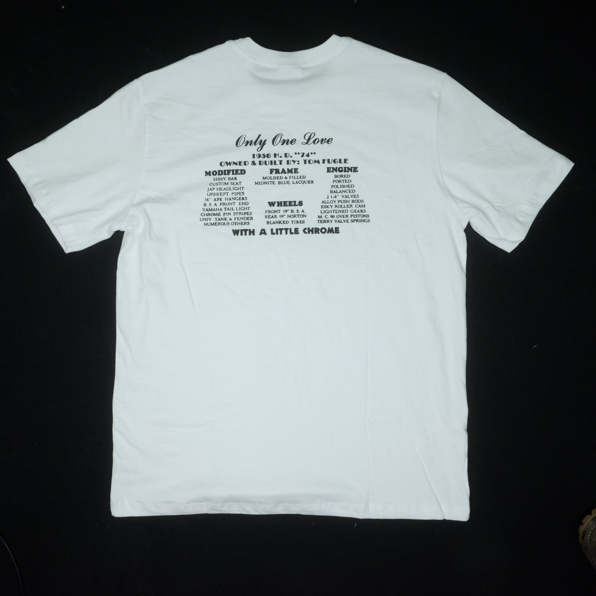 The Shop Vancouver X Tom Fugle Only One Love T-Shirt White