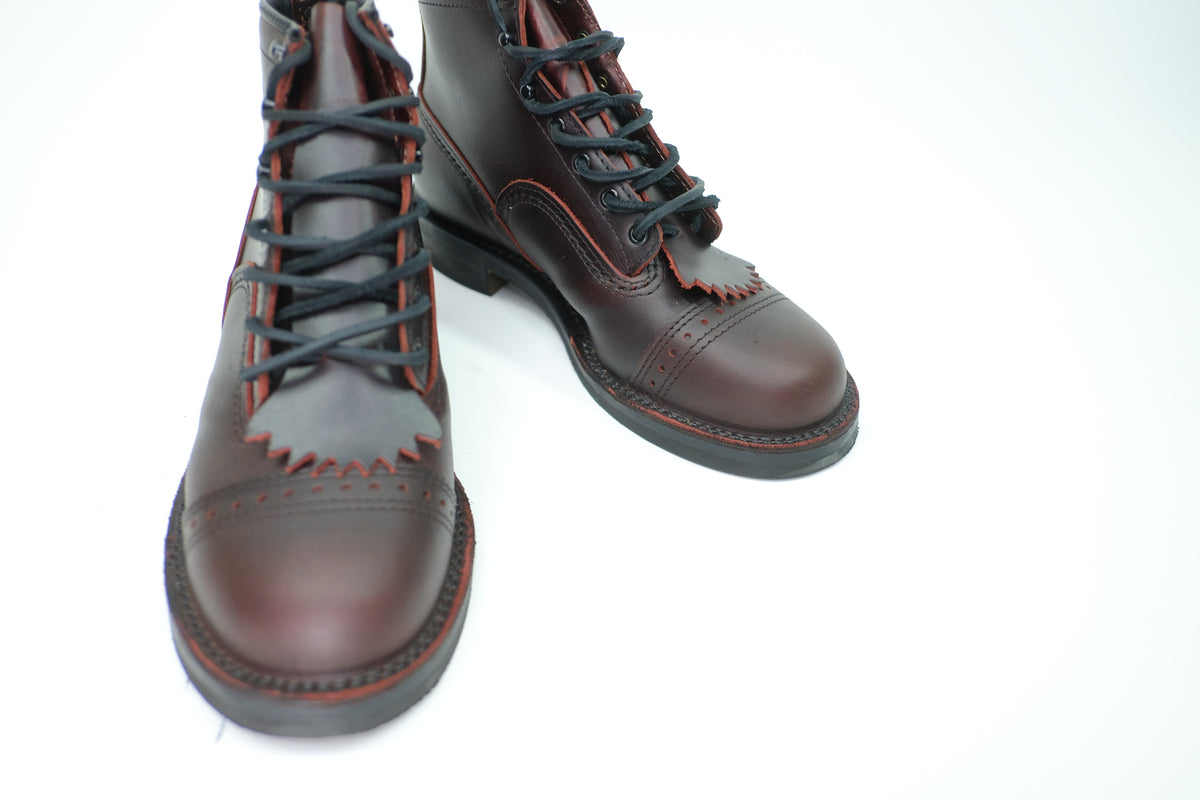 Wesco Boots  X The Shop Vancouver &quot;Brockie&quot; Jobmaster Burgundy