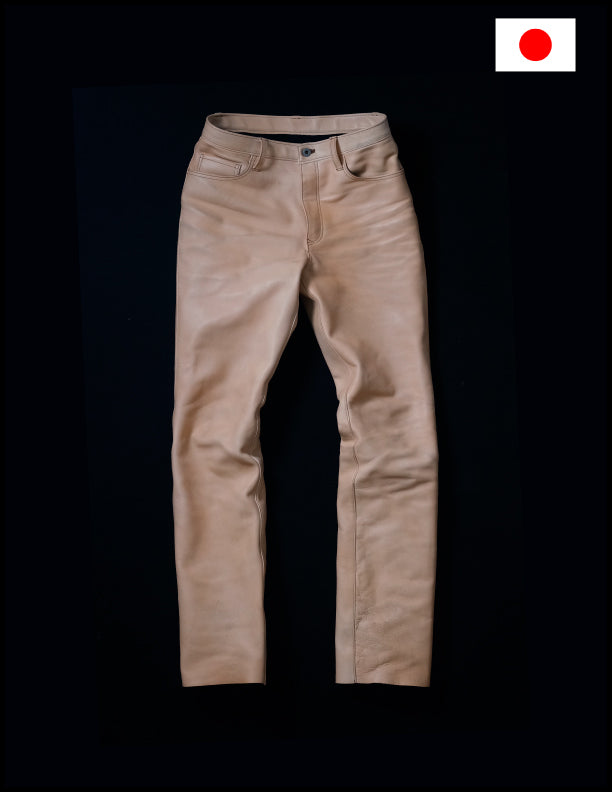 Y&#39;2 Leather X The Shop 1.3mm Saddle Horsehide Leather Pants