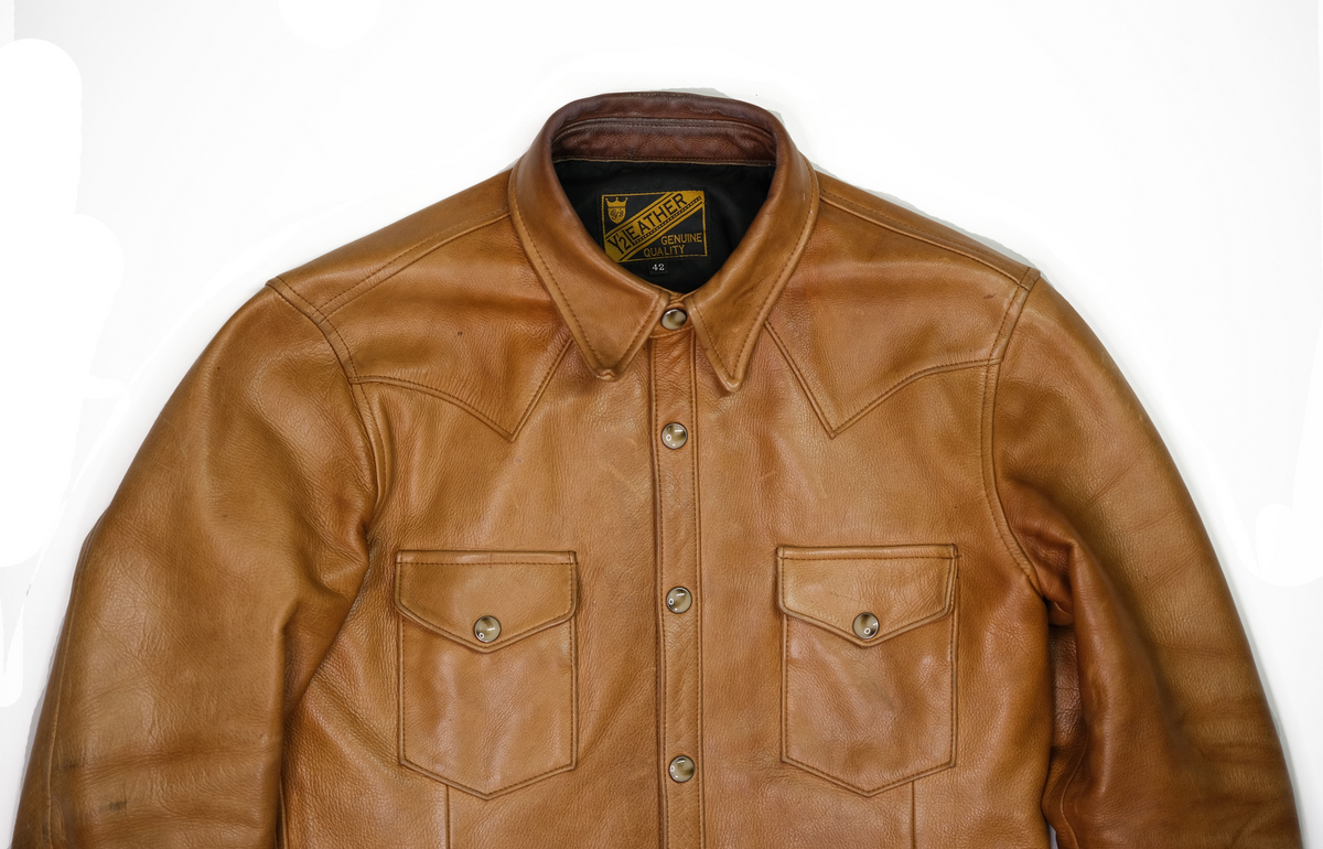 The Shop Vancouver , Y2 Leather , Leather Jacket , Horsehide , Western , 