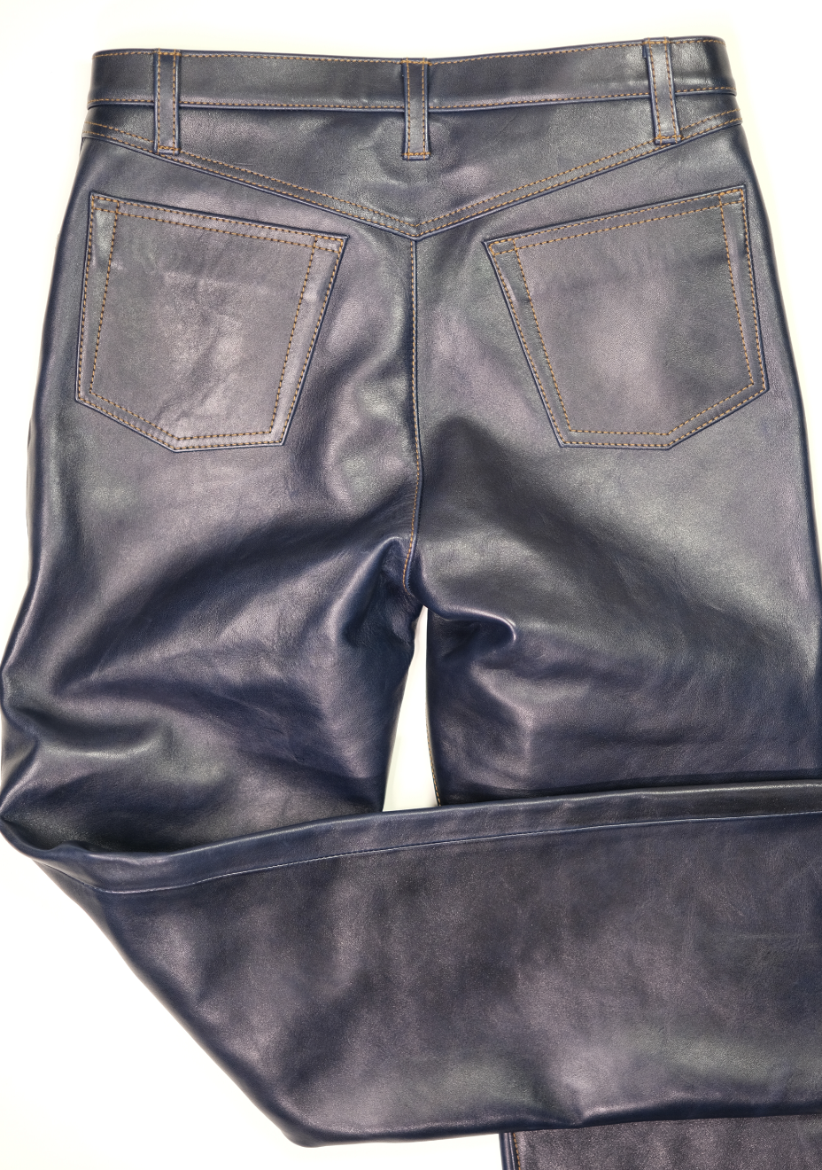 The Shop Vancouver , Y2 Leather , Leather Pants , Horsehide , Indigo