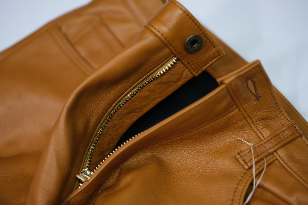 The Shop Vancouver Camel Steerhide Leather Pants The Shop Vancouver Camel Steerhide Leather Pants