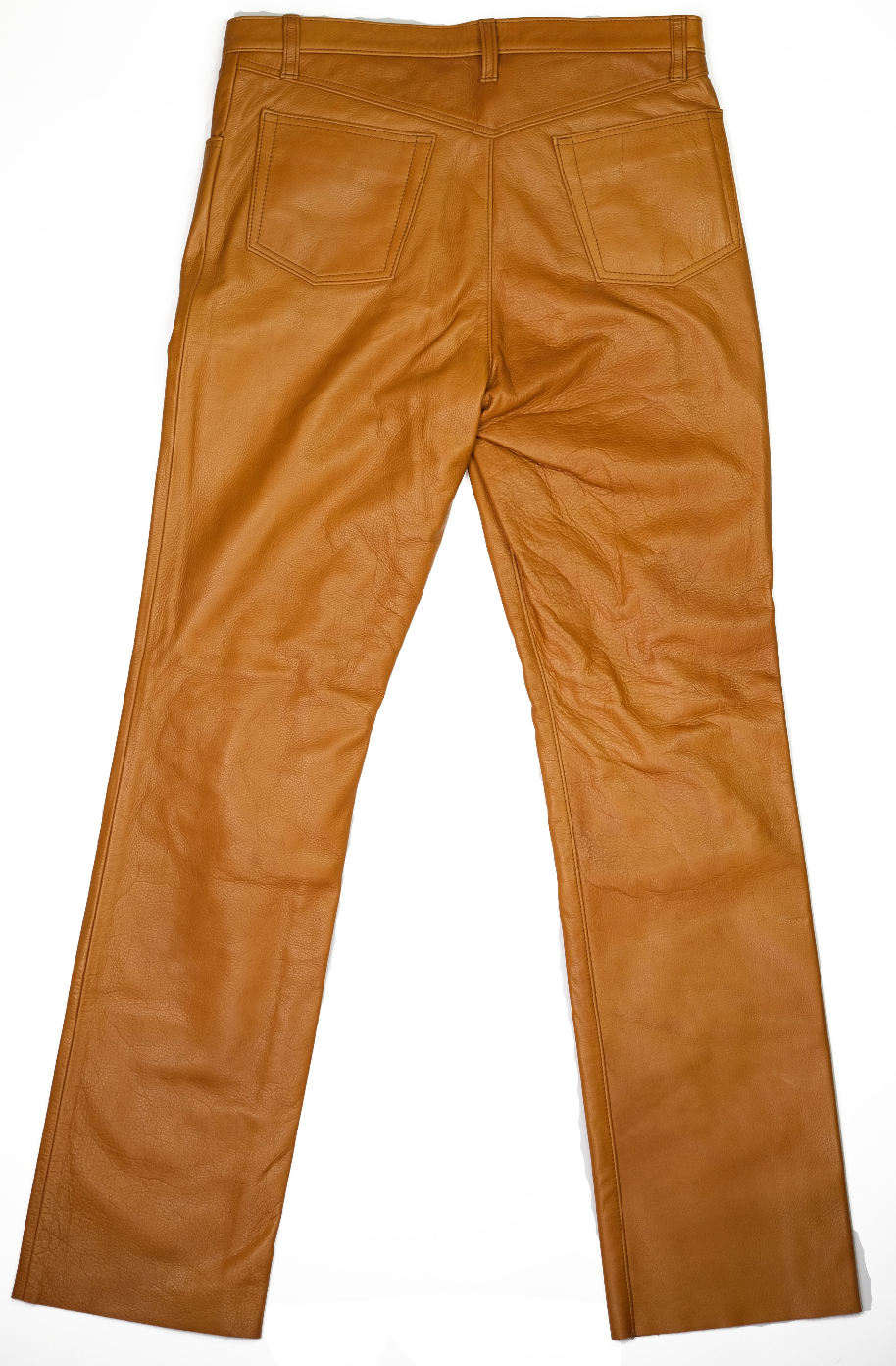 BROWN LEATHER PANTS