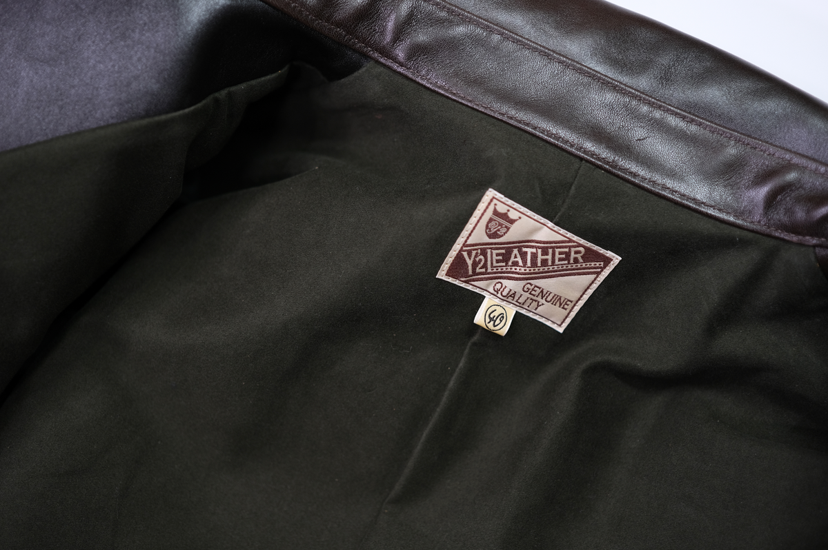 Y'2 Leather HNC-82 Hand Dyed Horse Car Coat - The Shop Vancouver Y'2 Leather HNC-82 Hand Dyed Horse Car Coat - The Shop Vancouver