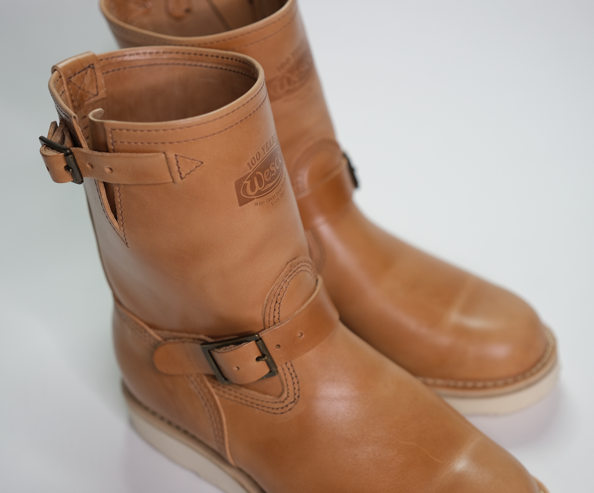 Mens short engineer sales boots