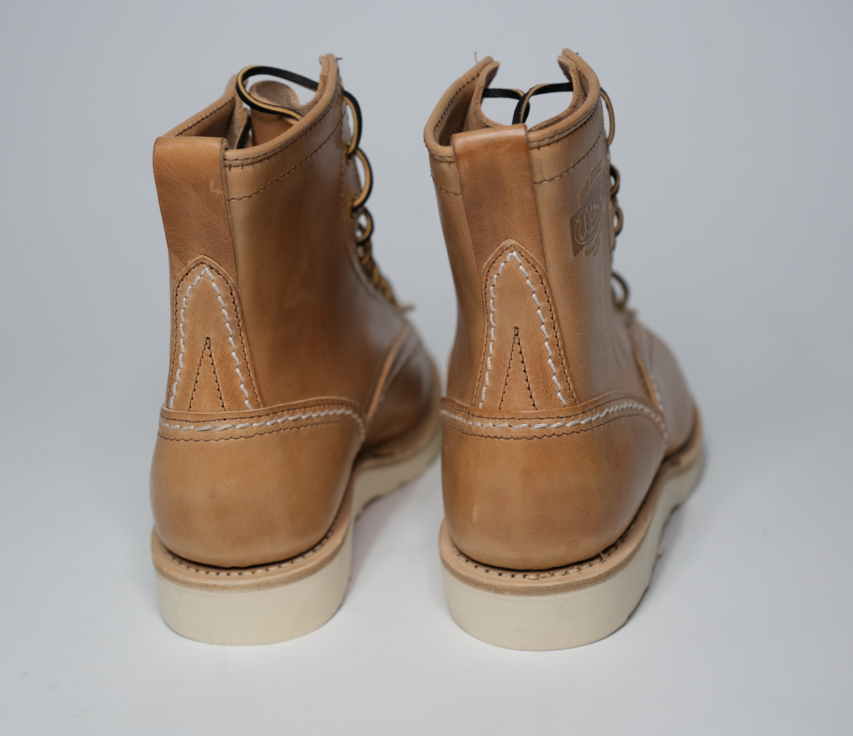 Vegetable tanned 2025 work boots