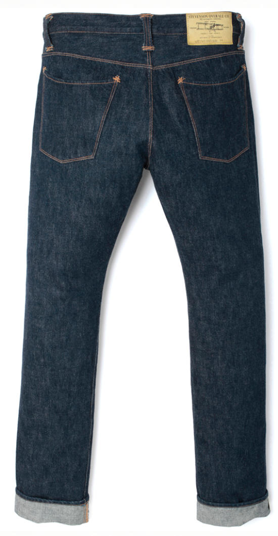Stevenson Overall Co. La Jolla 727-OSX Japanese Selvedge Denim Jeans