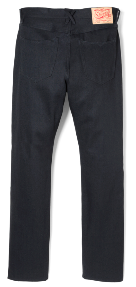 Stevenson Overall Co. Carmel 220 Japanese Selvedge Denim Black Jeans