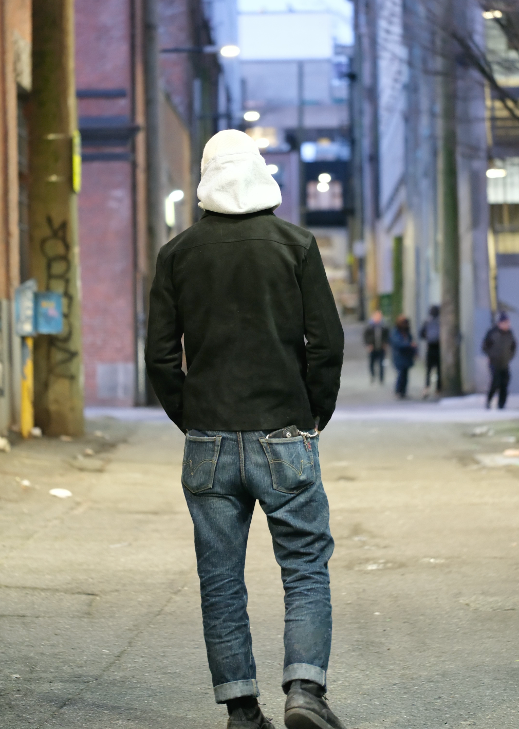 The Shop Vancouver Chore Shirt Steer rough out Black The Shop Vancouver Chore Shirt Steer rough out Black