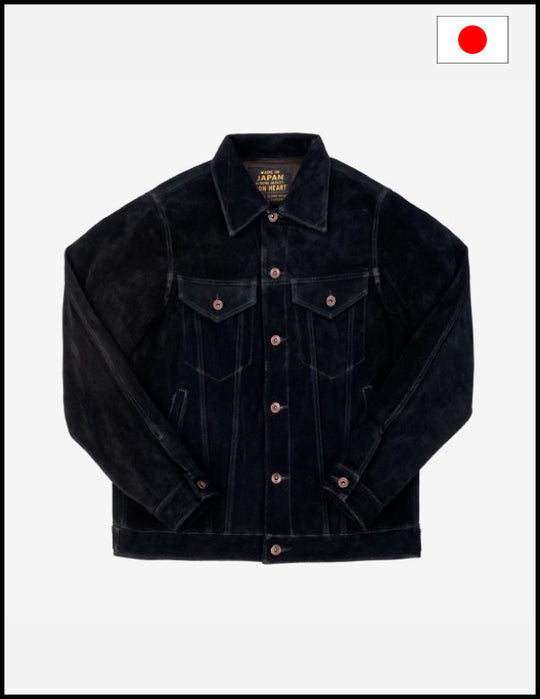 Iron Heart IHJ-49 Split Steer Modified Type III Jacket - Black