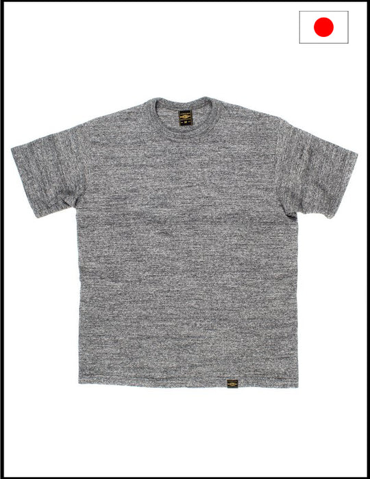 Iron Heart IHT-1610S-GRY 6.5oz Loopwheel Crew Neck T-Shirt - Grey
