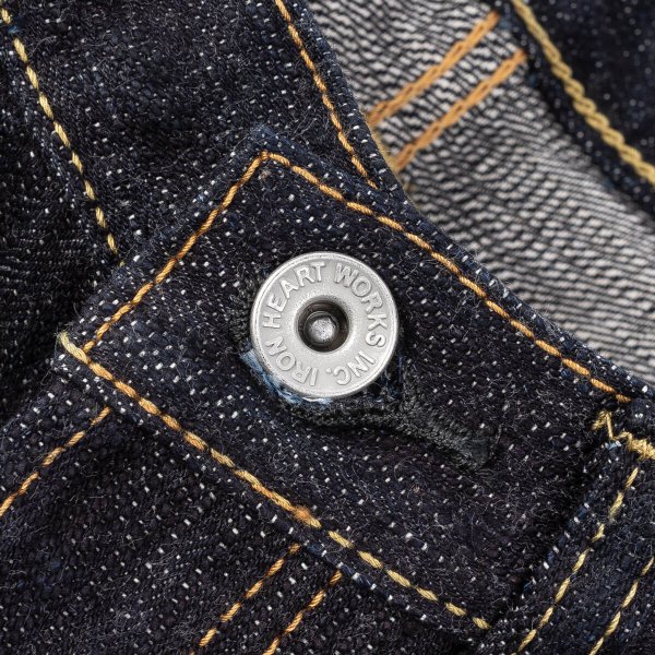 Iron Heart IH-555-SLB 16oz Selvedge Denim Super Slim Cut Jeans