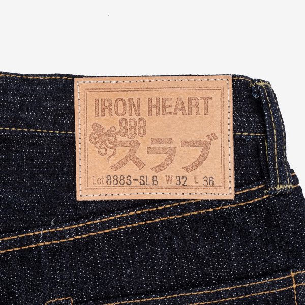 IH-888S-SLB 16oz Slubby Japanese Selvedge Denim Jeans Indigo