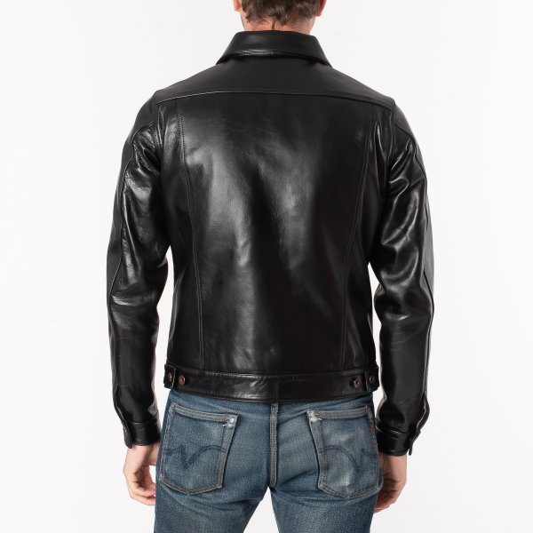 Iron Heart IHJ-64 Horsehide Modified Type III Jacket - Black - The Shop ...