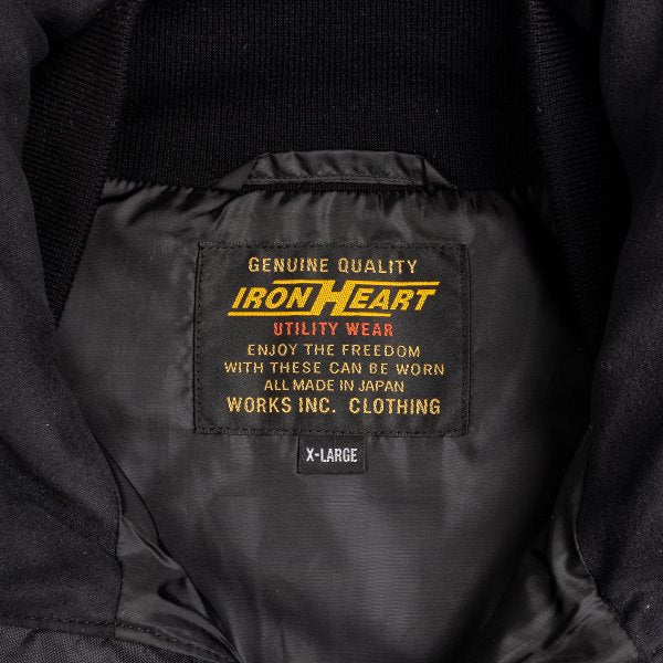 Iron Heart IHJ-79-BLK  Primaloft® Gold Quilted Rider&#39;s Jacket
