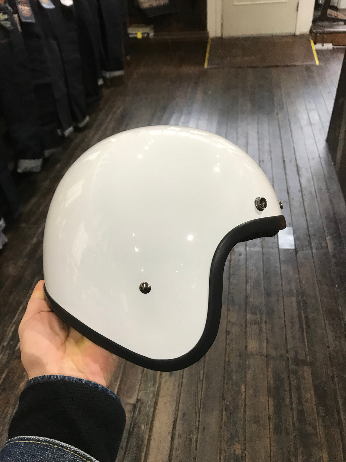 Classic Super Low Profile 3/4 Helmet Matte Black
