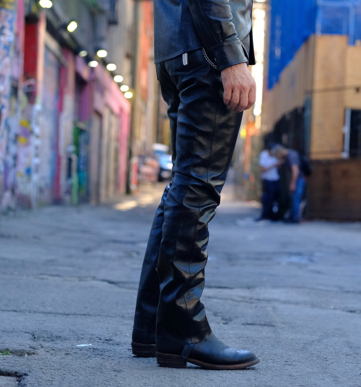 Y&#39;2 Leather X The Shop 1mm Teacore Horsehide Leather Pants