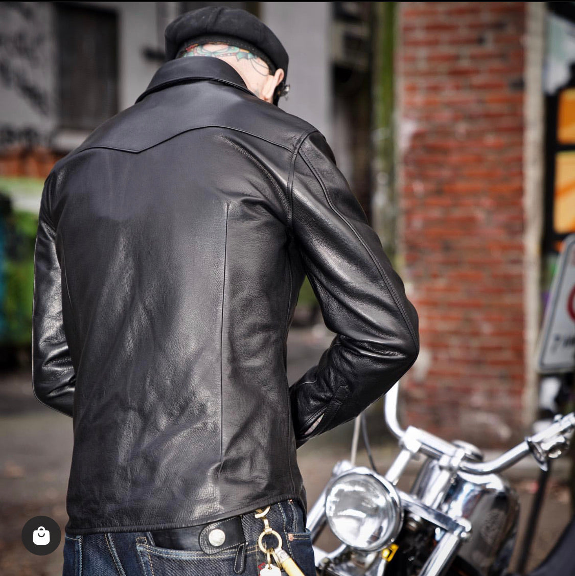 The Shop Vancouver , Y2 Leather , Leather Jacket , Horsehide , Western , 